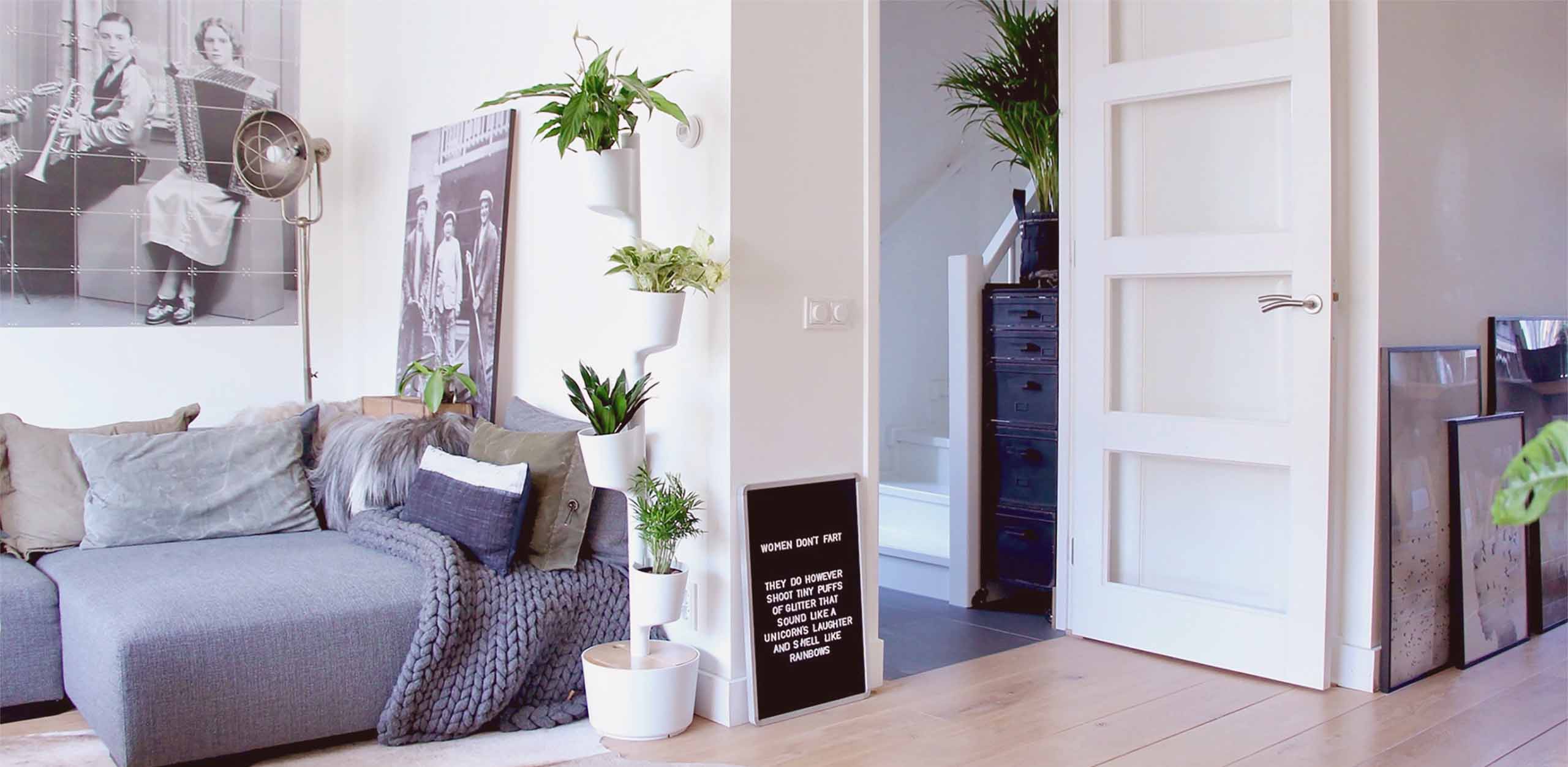 Étagère pour Plantes, Jardinière Verticale et Irrigation Automatique Durable | CitySens
